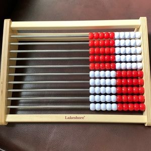 Lakeshore wooden Abacus count to 100
